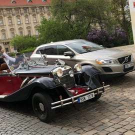 Praag: Privérondleiding door de oude stad per oldtimer