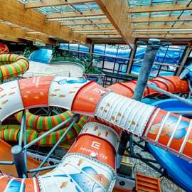 Praag: Aquapalace Binnen / Buiten Waterpark Ticket