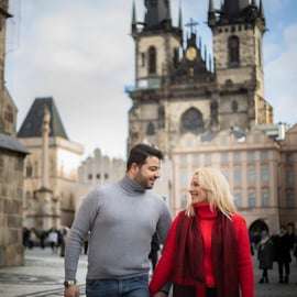 Praag: Professionele fotoshoot in de oude binnenstad van Praag