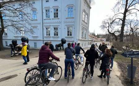 Verborgen fietstocht door Praag