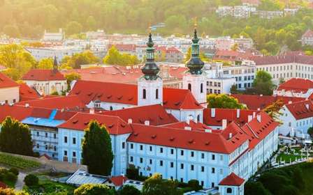 Strahov-klooster en bibliotheek Privéwandeling in Praag