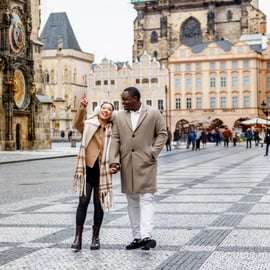 Praag: zonsopgangfotoshoot + wandeltour
