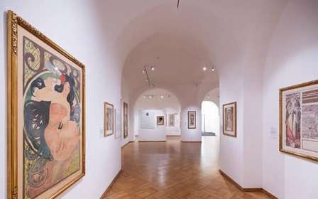 Praag: Mucha Museum Toegangsbewijs