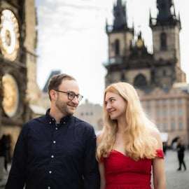 Praag: Professionele fotoshoot in de oude binnenstad van Praag