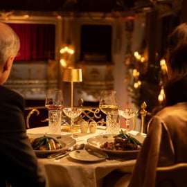 Praag: Mozart Ballroom Concert Ticket met 3-gangen diner