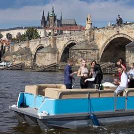 Praag: Bierboottocht