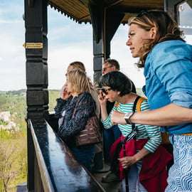 Praag: Dagtrip naar Karlovy Vary met uitkijktoren en kabelbaan