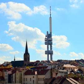 Praag: toegangsticket tv-toren Žižkov