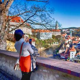 Van Praag: dagexcursie naar Český Krumlov