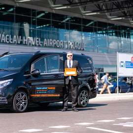 Vliegveld Praag: Gedeelde pendeldienst van/naar Václav Havel Luchthaven