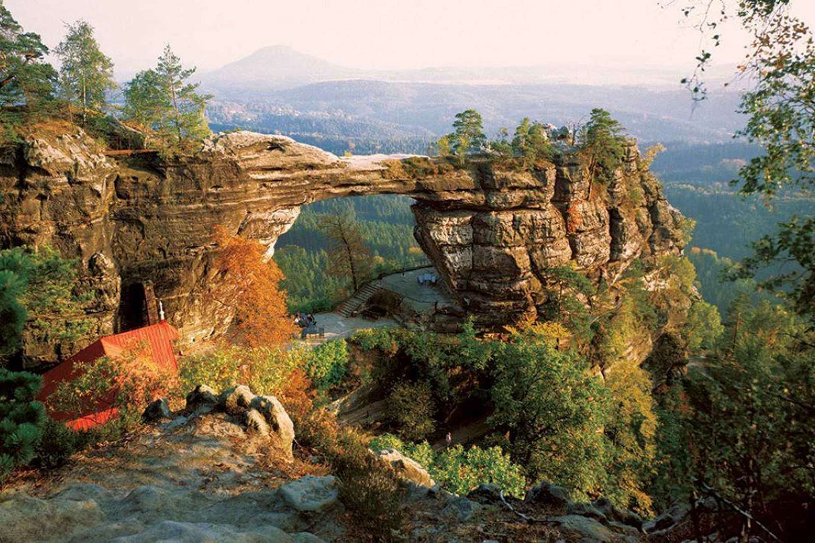 Vanuit Praag: Nationaal Park Boheems Zwitserland Privétour