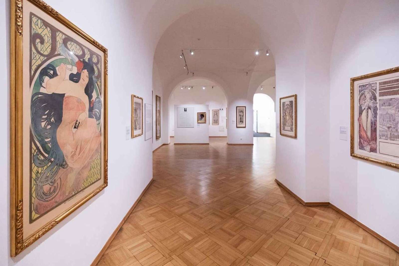 Praag: Mucha Museum Toegangsbewijs
