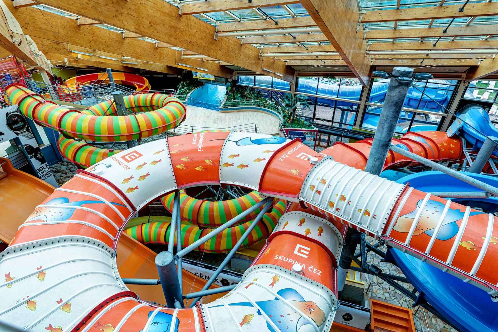 Praag: Aquapalace Binnen / Buiten Waterpark Ticket