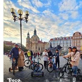 Praag: tour op elektrische Treco met gids