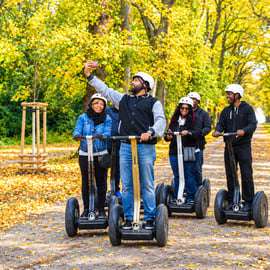 Praag: Gedeelde groep/privé segwaytour met hoteltransfer