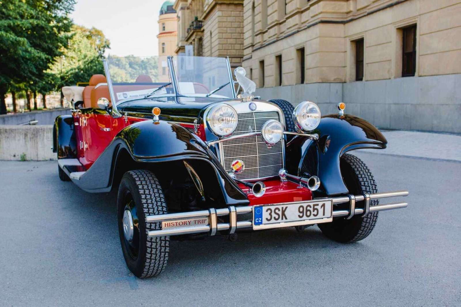 Praag: Privérondleiding door de oude stad per oldtimer
