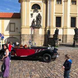 Praag: Privérondleiding door de oude stad per oldtimer