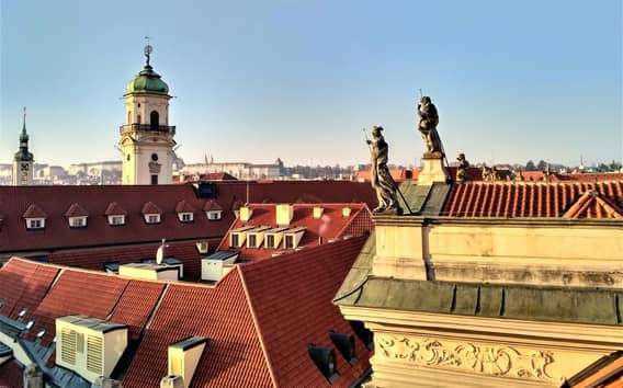 Praag: rondleiding Klementinum-bibliotheek en astronomische toren