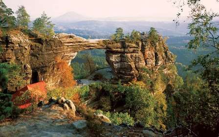 Vanuit Praag: Nationaal Park Boheems Zwitserland Privétour