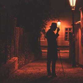 Spooktocht door Praag
