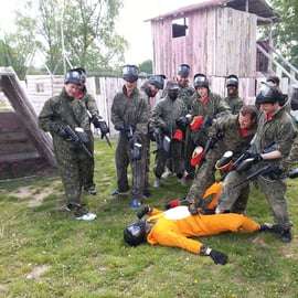 Praag: Paintballen