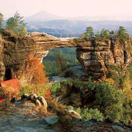 Vanuit Praag: Nationaal Park Boheems Zwitserland Privétour