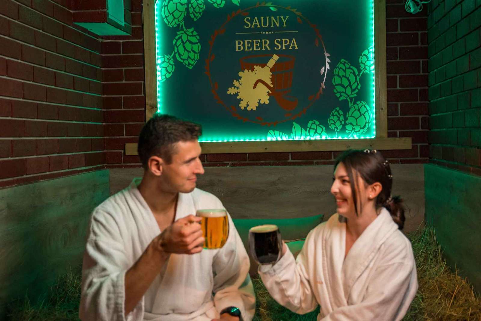 Praag: Beer Spa Experience met onbeperkt bier en sauna