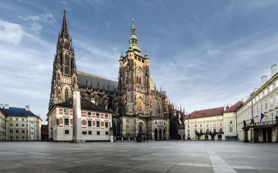 Praag: officieel toegangsbewijs voor de Praagse Burcht