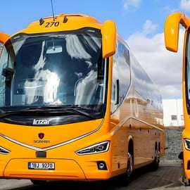Praag: busvervoer tussen de luchthaven van Praag en de stad