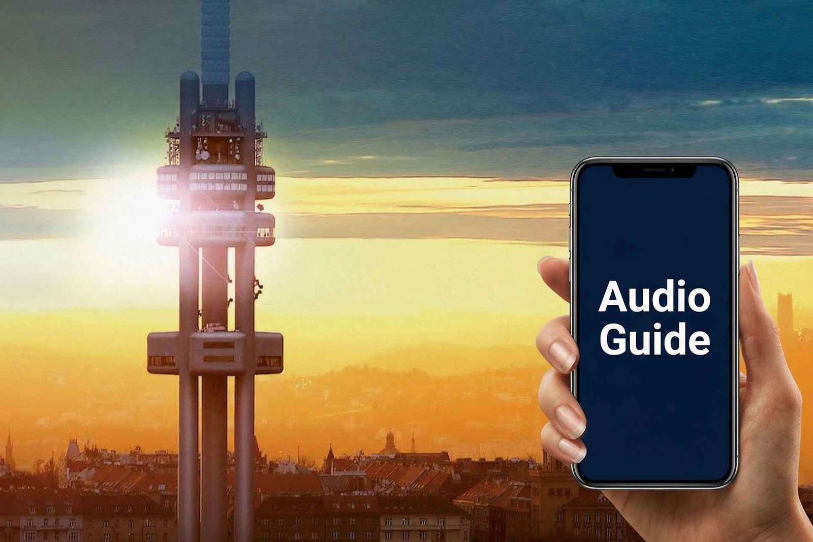 Praag: Žižkov Televisietoren e-Ticket met audiogids