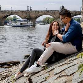 Praag: Professionele fotoshoot in de oude binnenstad van Praag