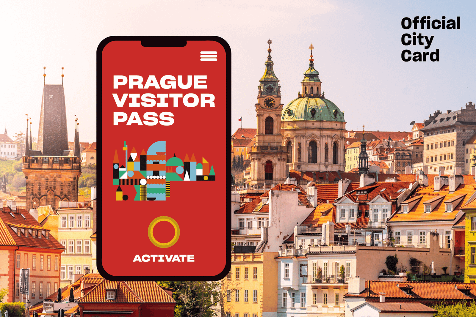 Praag: Officiële stadspas met openbaar vervoer