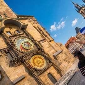 Praag: toegangsticket voor de astronomische klokkentoren en audiogids