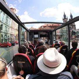 Praag: Historisch stadscentrum bustour