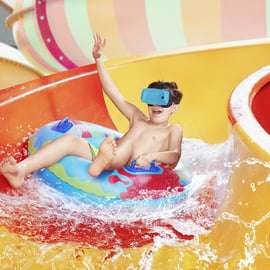 Praag: Aquapalace Binnen / Buiten Waterpark Ticket