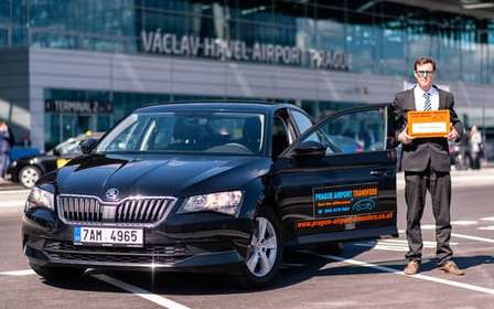 Praag: Privé Transfer vanaf Luchthaven Václav Havel