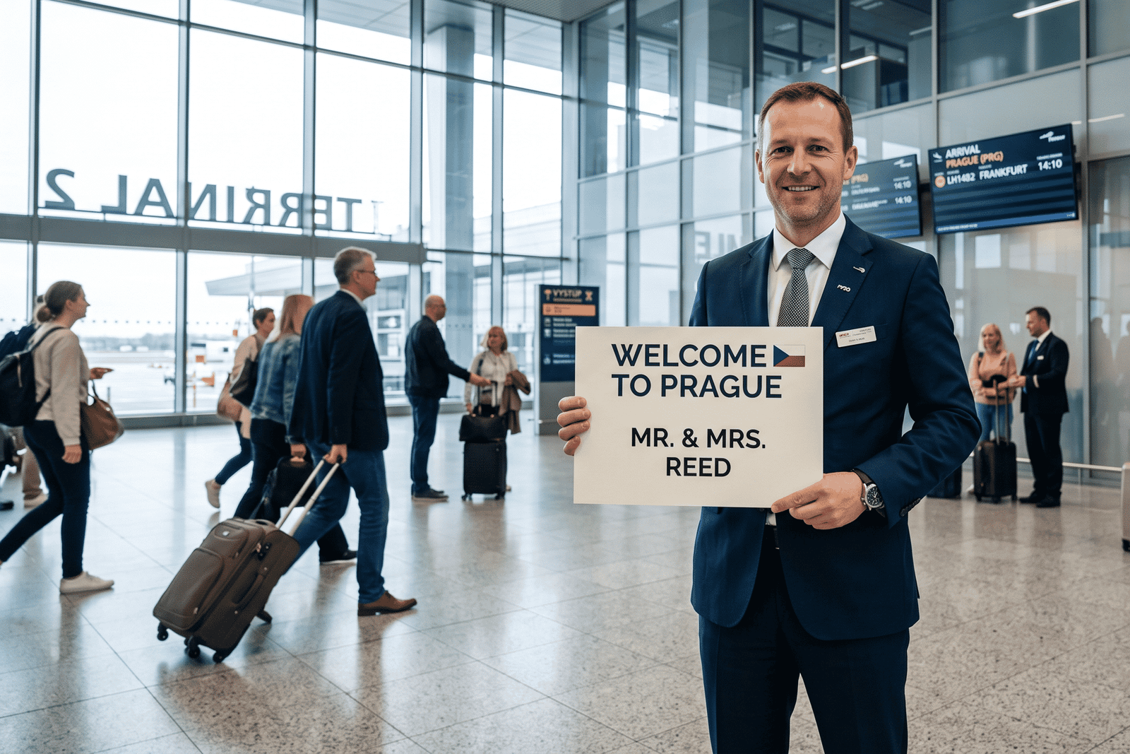 Praag: PRG Luchthaven naar Stadscentrum|Hotels Privé Transfer