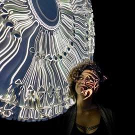 Praag: Ticket voor audiovisuele lichtkunst in Lumia Gallery
