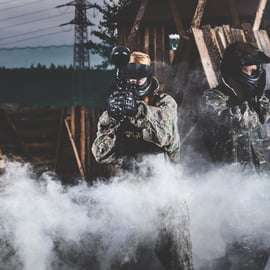Praag: Paintballen