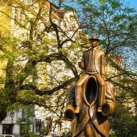 Praag door de ogen van Franz Kafka 2,5 uur durende rondleiding