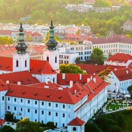 Strahov-klooster en bibliotheek Privéwandeling in Praag