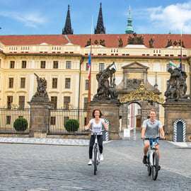 Praag: stadstour per fiets of e-bike met een lokale gids