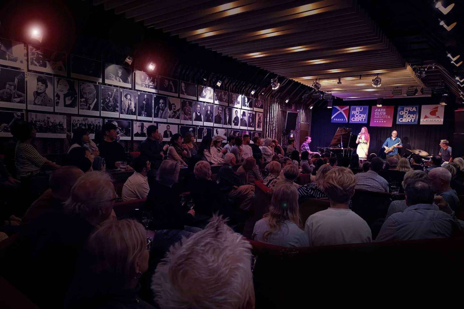 Praag: Concert in Reduta Jazz Club
