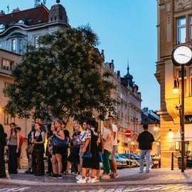 Spokentour Praag: avondwandeling met verklede verteller