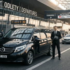 Praag: PRG Luchthaven naar Stadscentrum|Hotels Privé Transfer