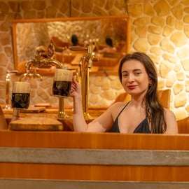 Praag: Beer Spa en Wellness
