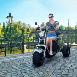Praag: Stadsrondleiding met gids op een elektrische trike