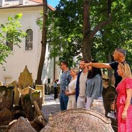 Praag: Wandeltour door de Joodse wijk met toegangstickets