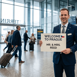 Praag: PRG Luchthaven naar Stadscentrum|Hotels Privé Transfer