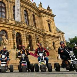 Praag: Stadsrondleiding met gids op een elektrische trike